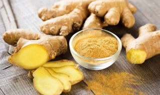 Use of ginger in the treatment of varicose veins